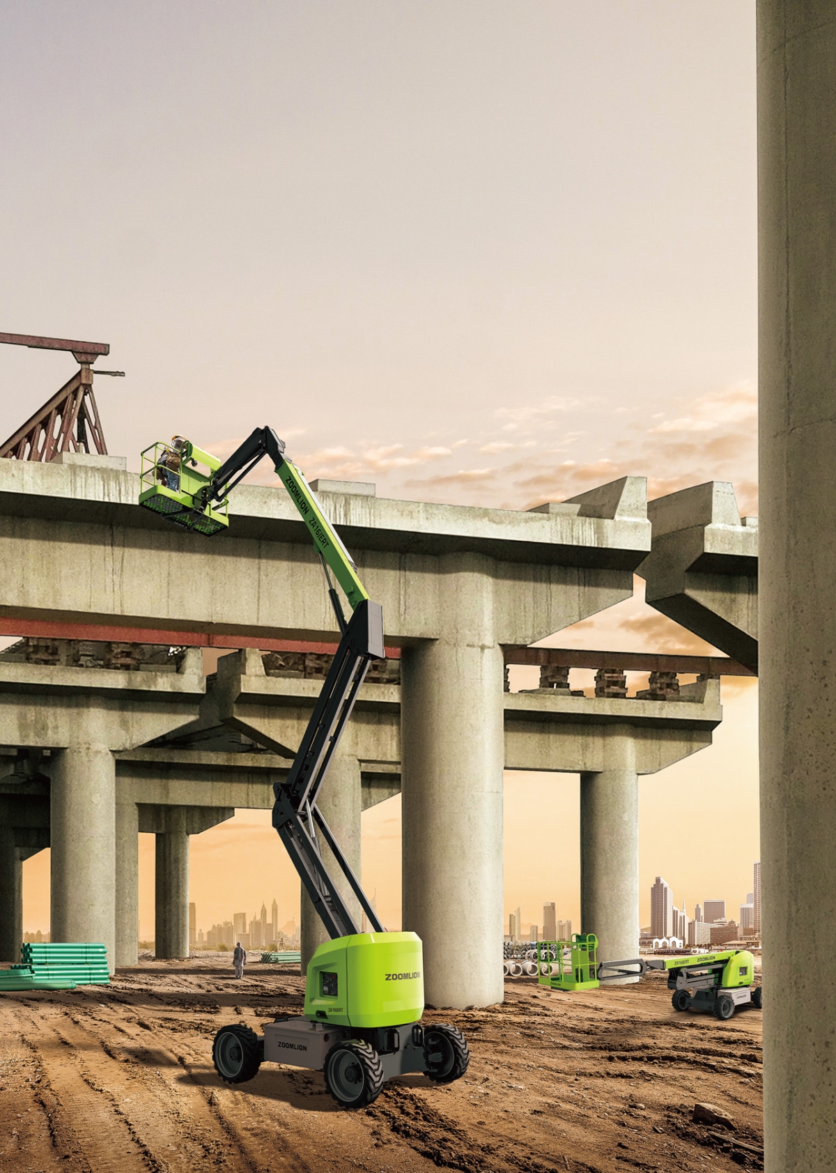 Elektro-Gelenkarbeitsb&uuml;hne ZA16JERT/ZA16JERT-Li