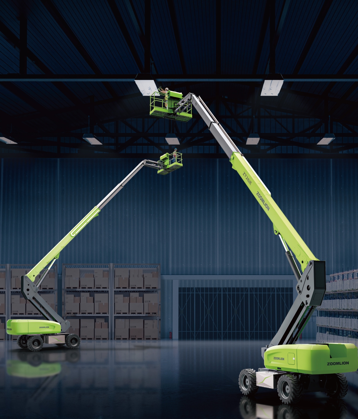 Elektrische Teleskoparbeitsb&uuml;hnen ZT22JE / ZT26JE