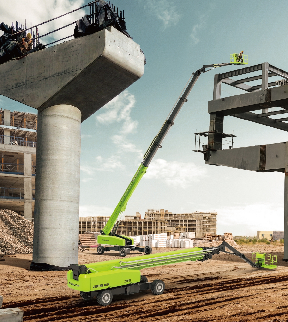 Teleskoparbeitsb&uuml;hnen ZT58J / ZT68J