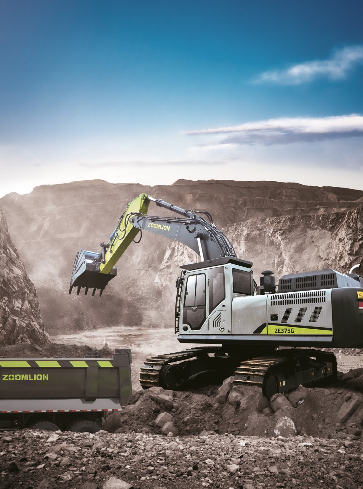 Raupenhydraulikbagger ZE335G / ZE375G